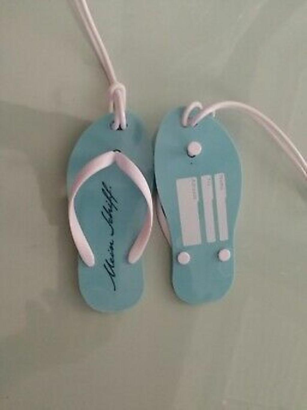 Original Flip Flop Mein Schiff Kofferanhänger by CruiseCouple