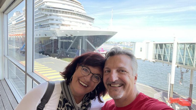 Mrs. Gabriele und Mr. Ralf in Amsterdam