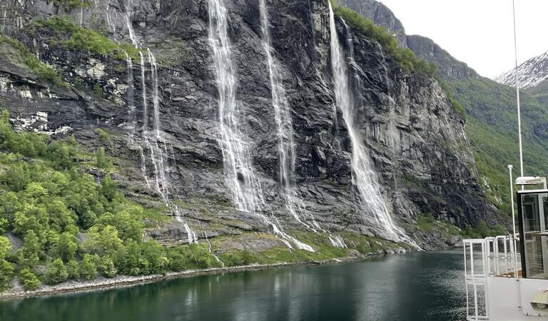 Seven Sisters Geiranger Fjord