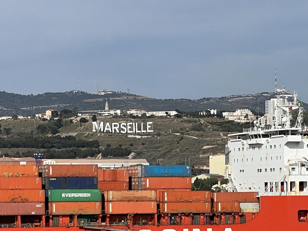Schriftzug Marseille