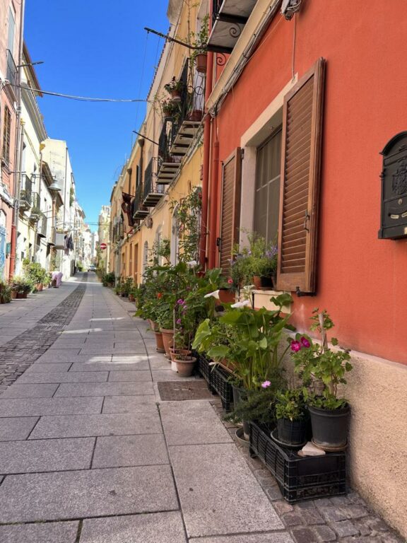 Cagliari Blumenviertel