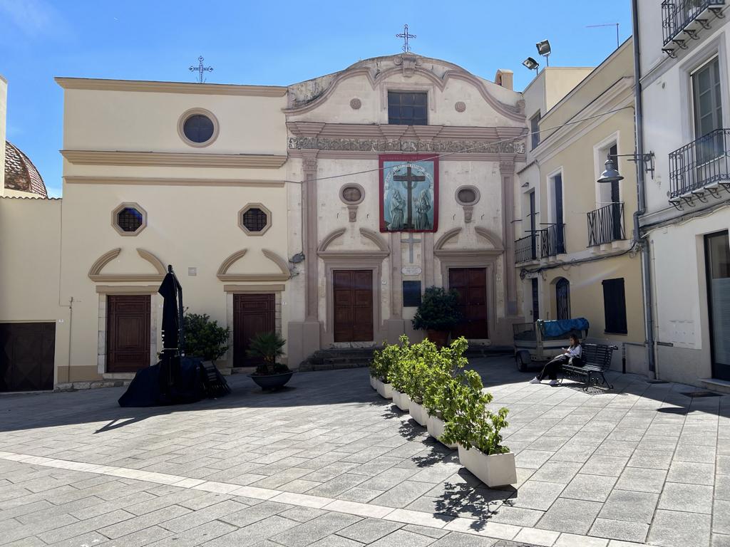 Cagliari Piazza San Giacomo im Bereich Villanova