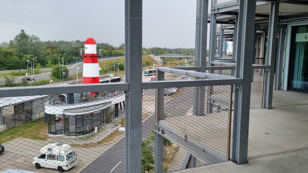 Dock INN Warnemuende -Rostock Ausblick