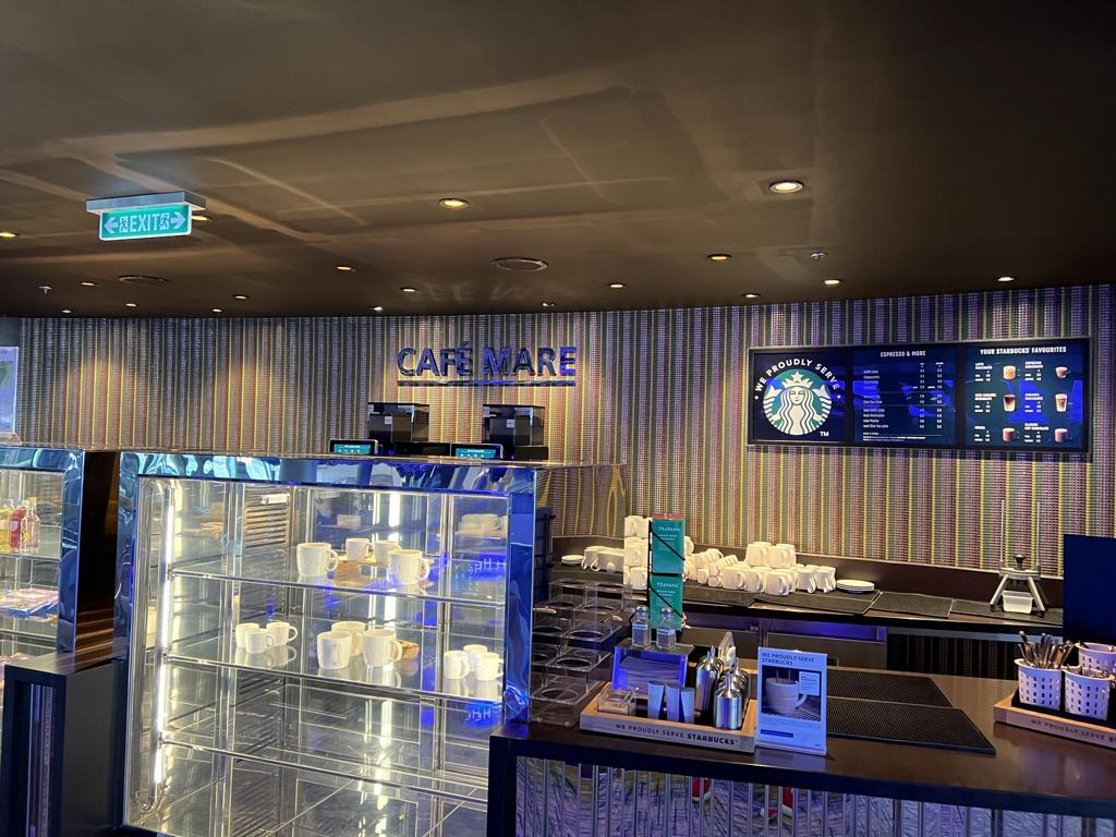 AIDAnova Cafe Mare – Starbucks