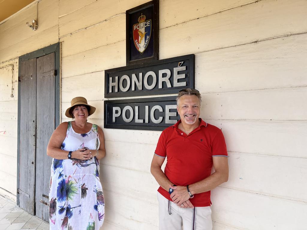 Guadeloupe Honore Police Station 