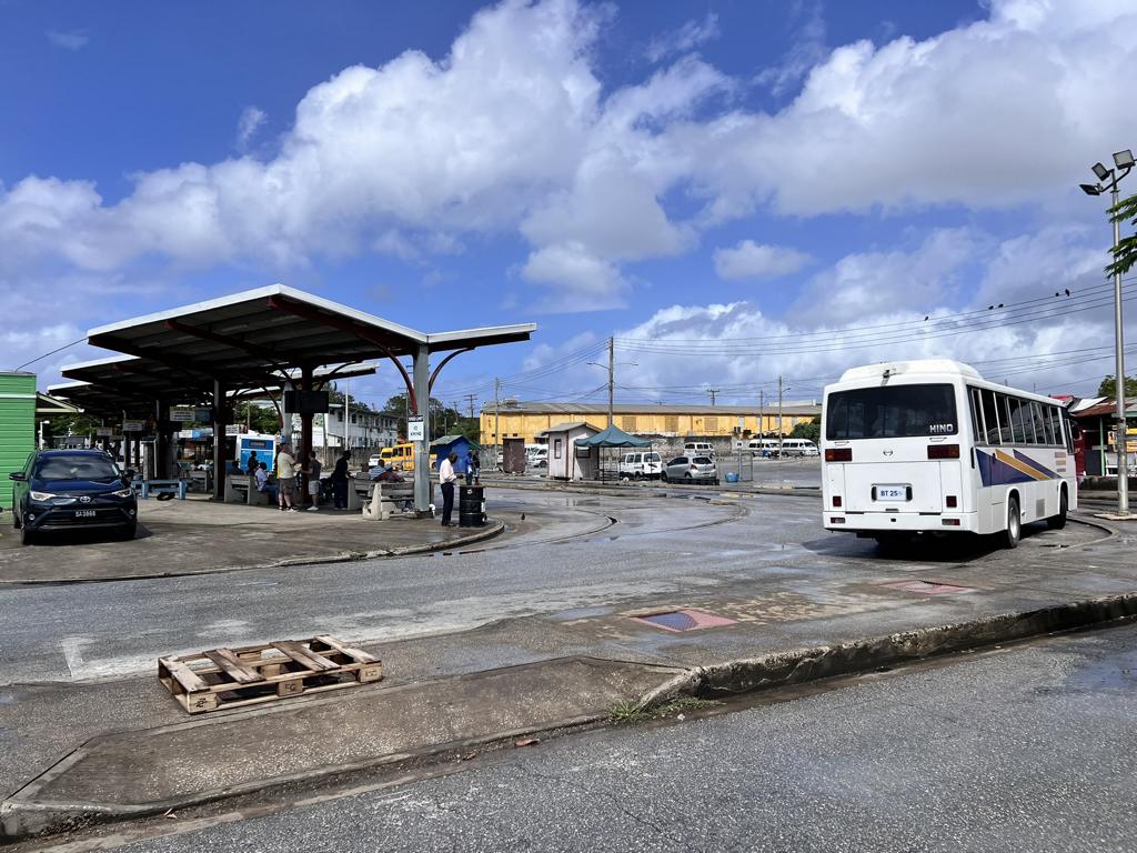 Princess Alice Bus Terminal Bridgetown auf Barbados 