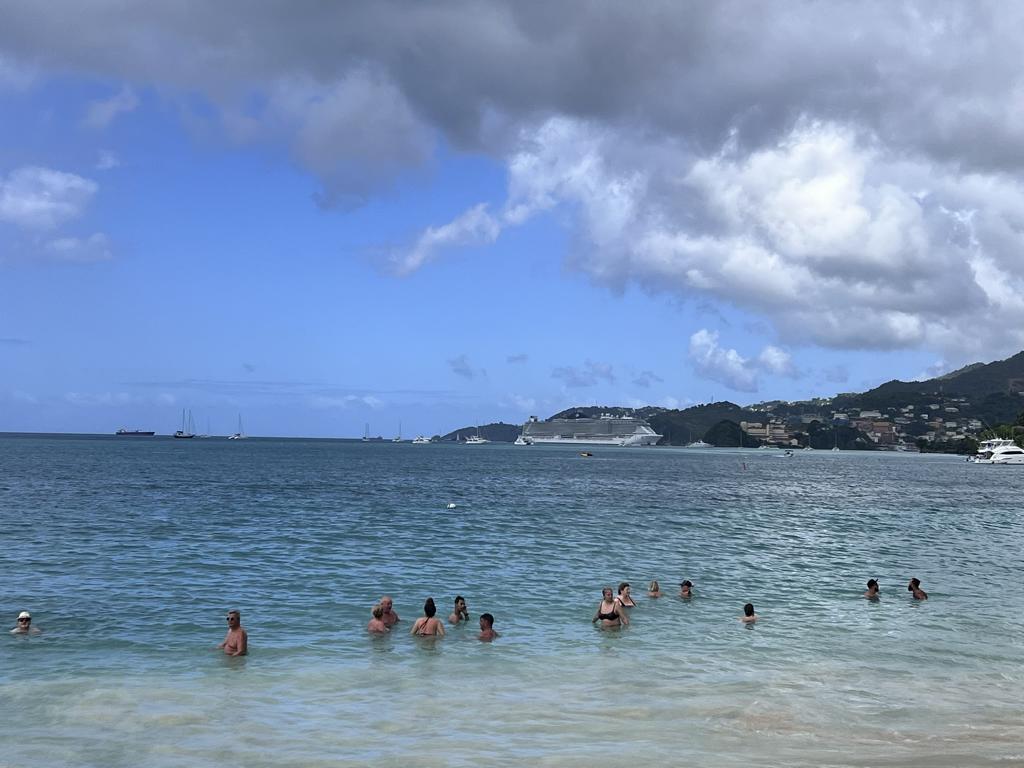 Grand Anse Beach auf Grenada Karibik