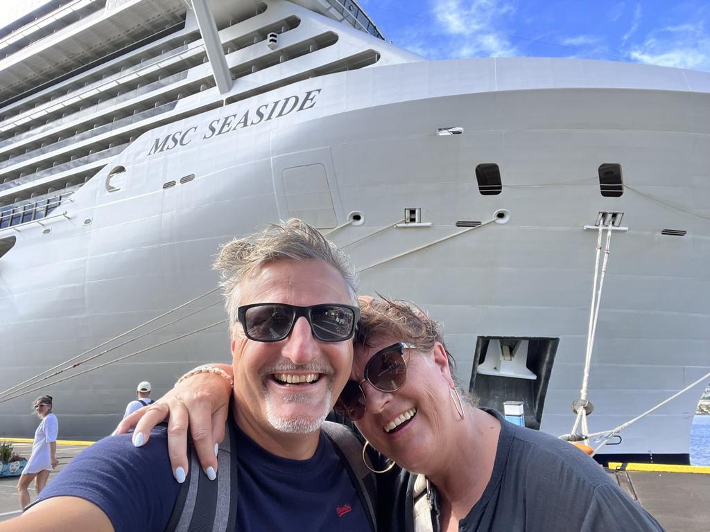 St. Vincent and The Grenadines Cruisecouple MSC Seaside