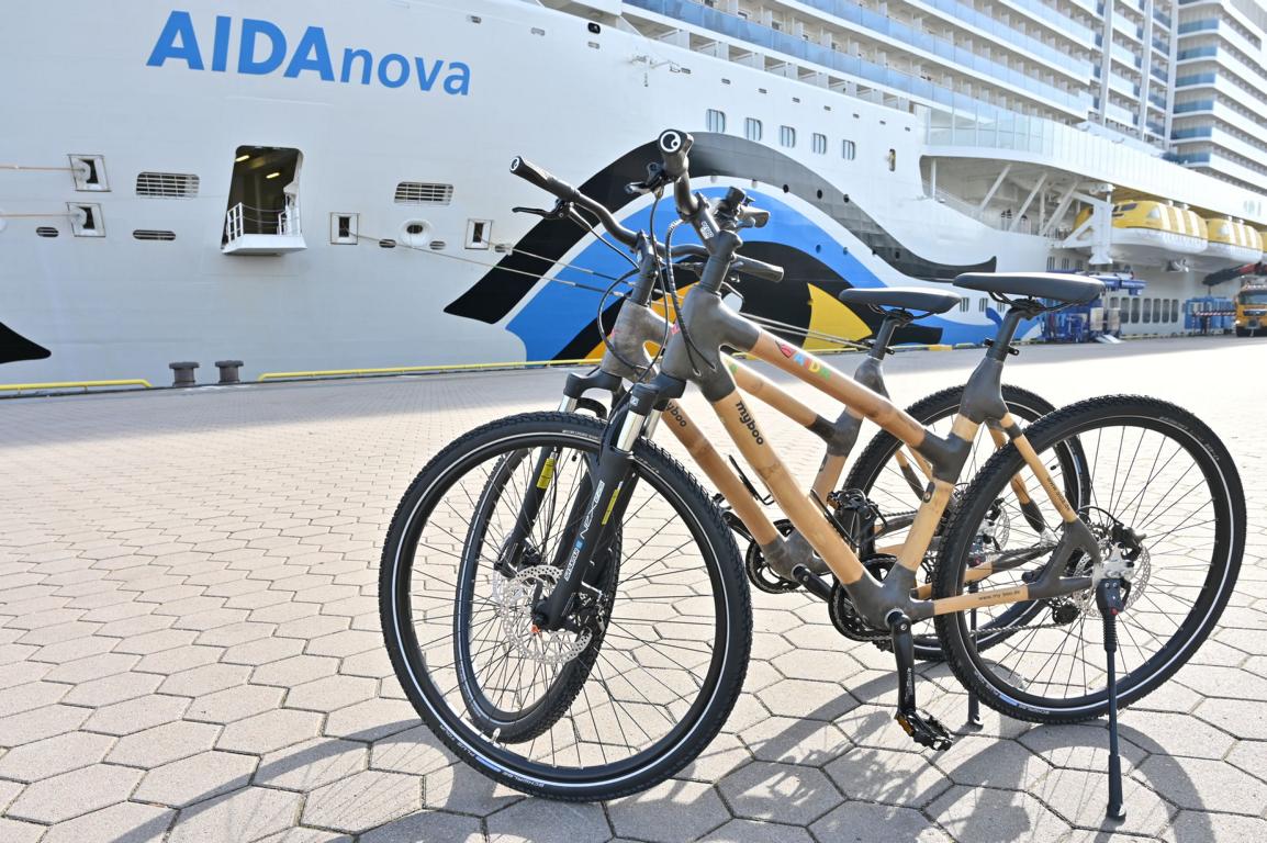 AIDA Cruises und die Fahrradmanufaktur my Boo