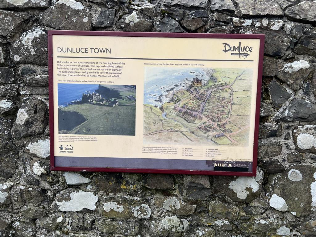 Dunluce Castle - Game of Thrones Kulisse