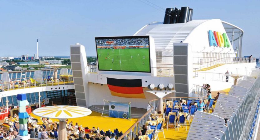 Fußball WM 2018 auf einem Kreuzfahrtschiff erleben