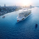 AIDAprima auf der großen Bühne der Hamburg Cruise Days