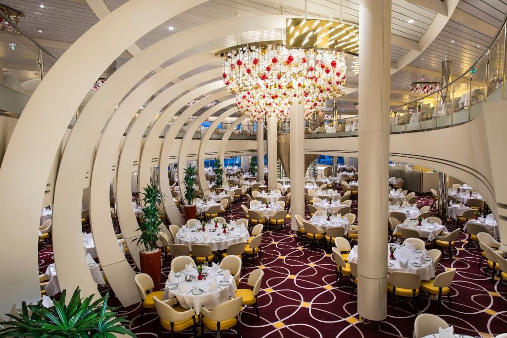 Holland America Line MS-Nieuw-Statendam-Hauptrestaurant