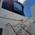 Norwegian Jade sagt auf den Cruise Days Tschüss Hamburg