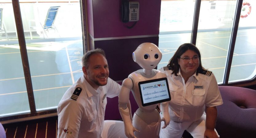 Roboter an Bord von AIDA und Costa