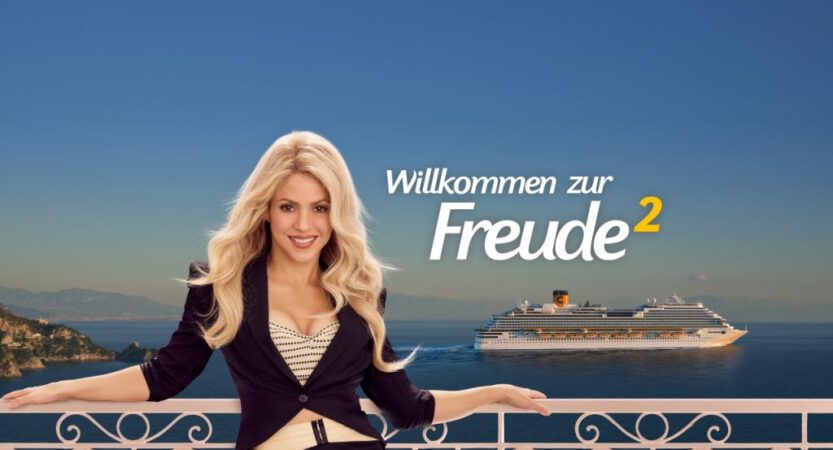 Shakira ist weiterhin Botschafterin für Costa Kreuzfahrten