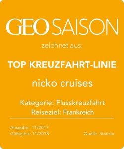 Read more about the article GEO SAISON zeichnet nicko cruises als TOP-Kreuzfahrt-Linie aus