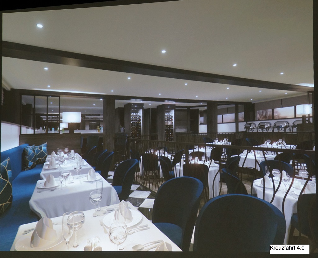 Kreuzfahrt 4.0 nickovision-Restaurant