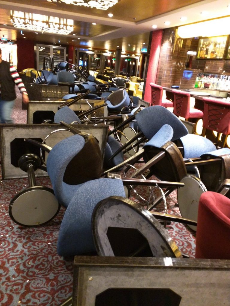 Anthem of the Seas nach dem hurrikan